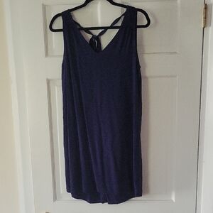 Navy Blue Shift Dress
